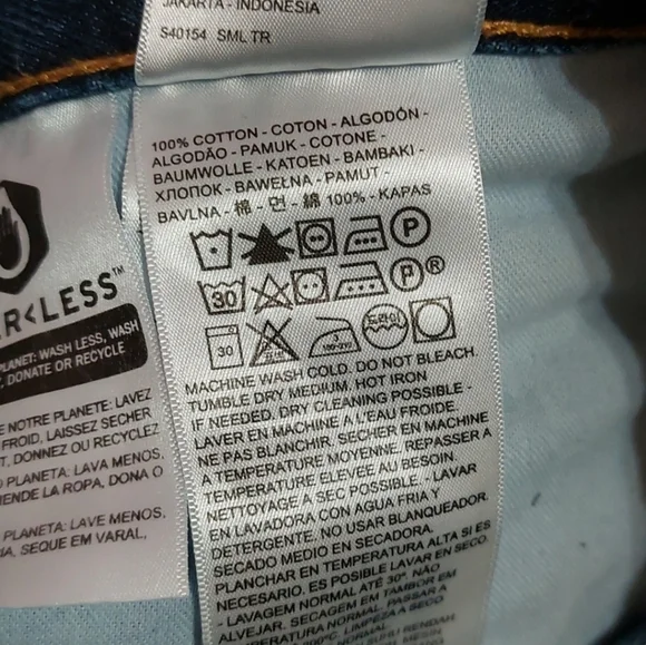 Levi's 550 Men's Tapered Leg Blue Jeans Size 44x30 44W 30L - Picture 10 of 11